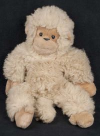 Russ Berrie Mungo Monkey Beige 17" Plush Stuffed Lovey